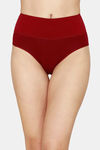Zivame Anti-Microbial High Rise Full Coverage Tummy Tucker Hipster Panty (Pack of 2) - Multicolor — thumbnail 6